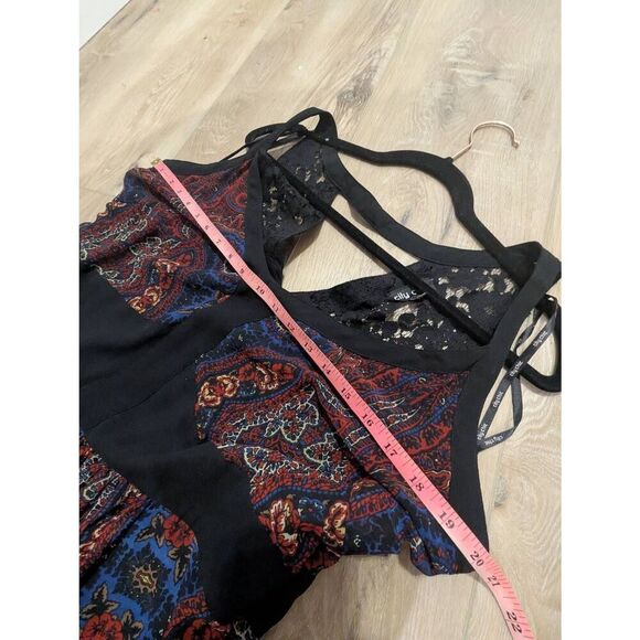 City Chic Dress Paisley Rose Womens Plus Size 16 XL 0X Small Boho Lace Colorful - Picture 7 of 10